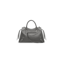 NEO CLASSIC MEDIUM HANDBAG IN DARK GREY