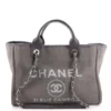 Chanel Deauville Tote Canvas Medium